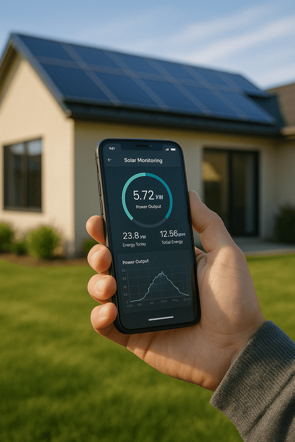 Sistema de Monitorización - Energía solar fotovoltaica México Sistema de Monitorización para instalación de paneles solares en México