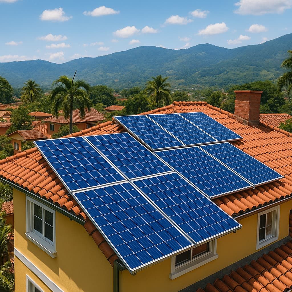 Paneles solares para casas